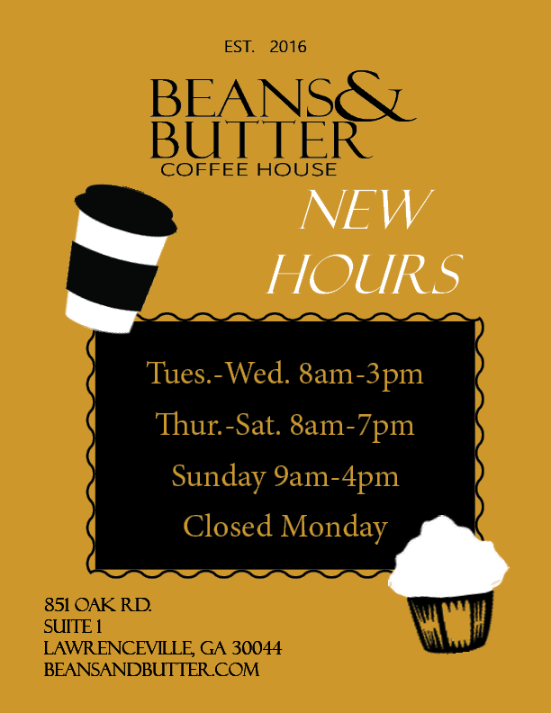 New Hours Flyer